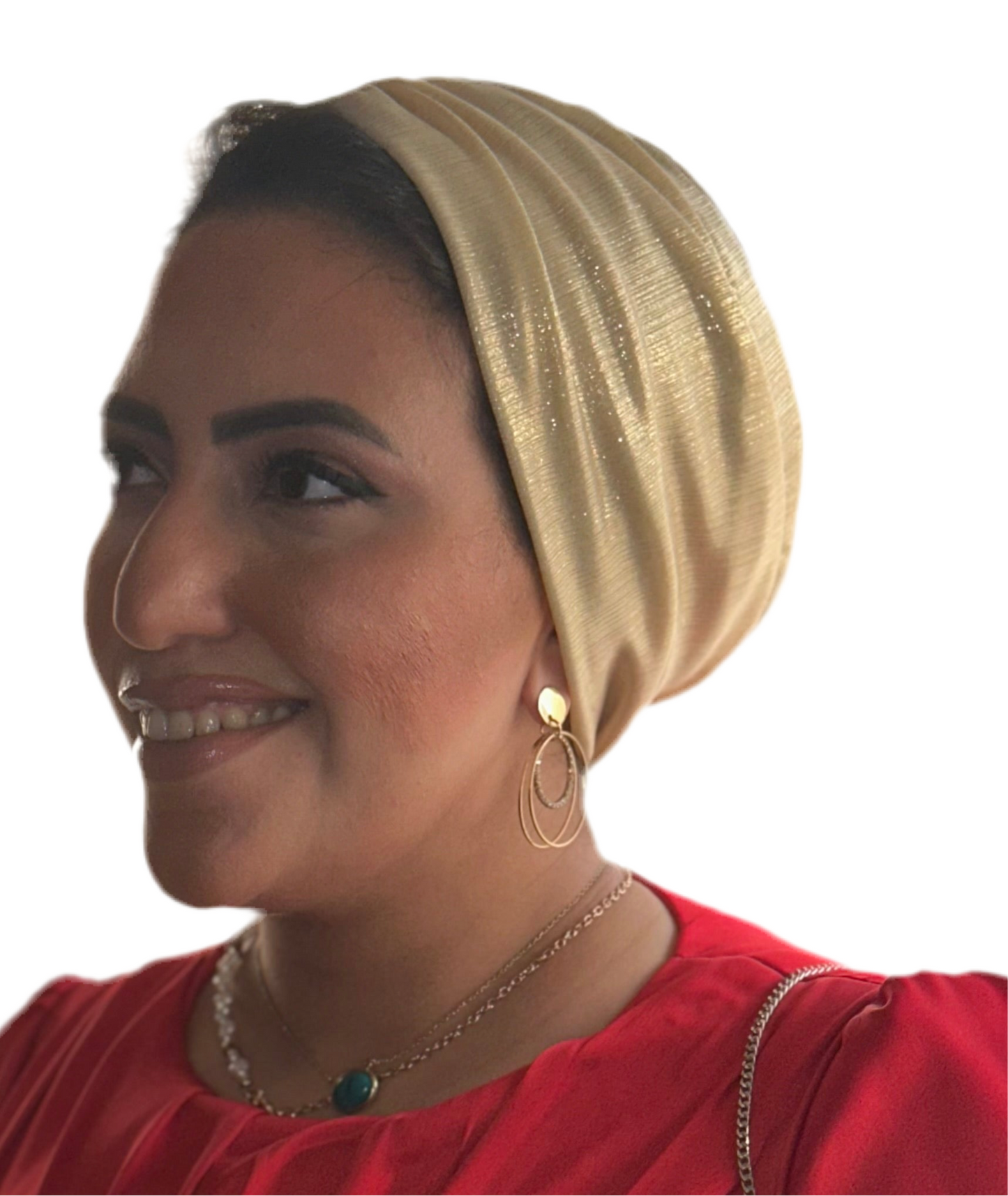 Gold Classic Drape Turban