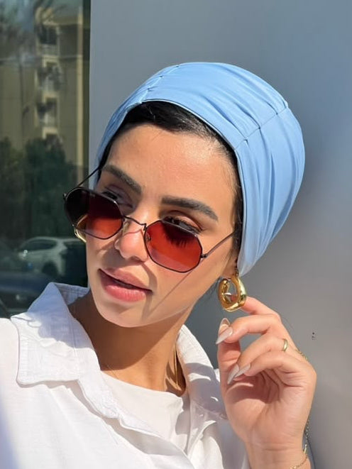 BabyBlue Basic Turban