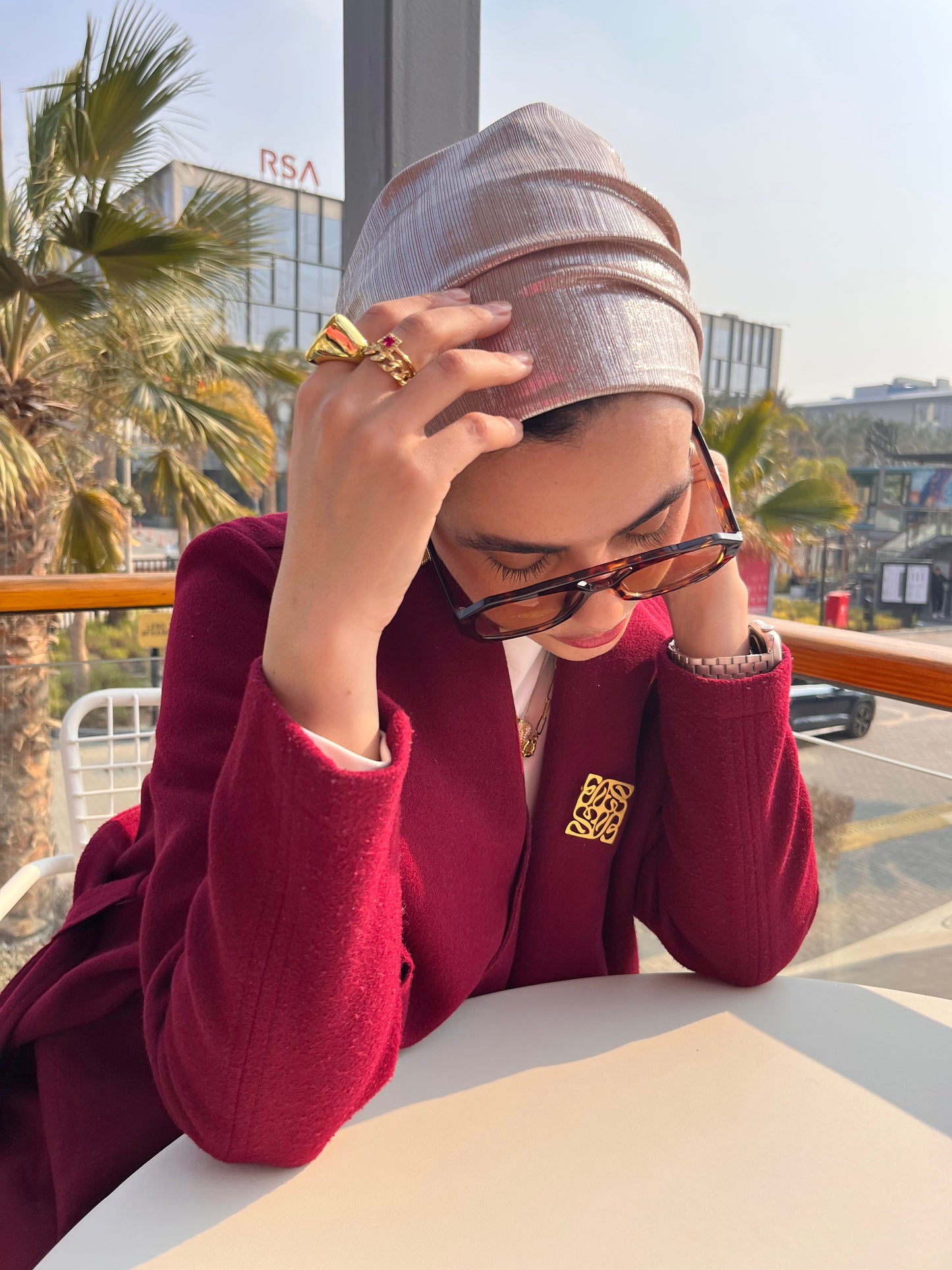 Cashmere Classic Drape Turban ⭐️