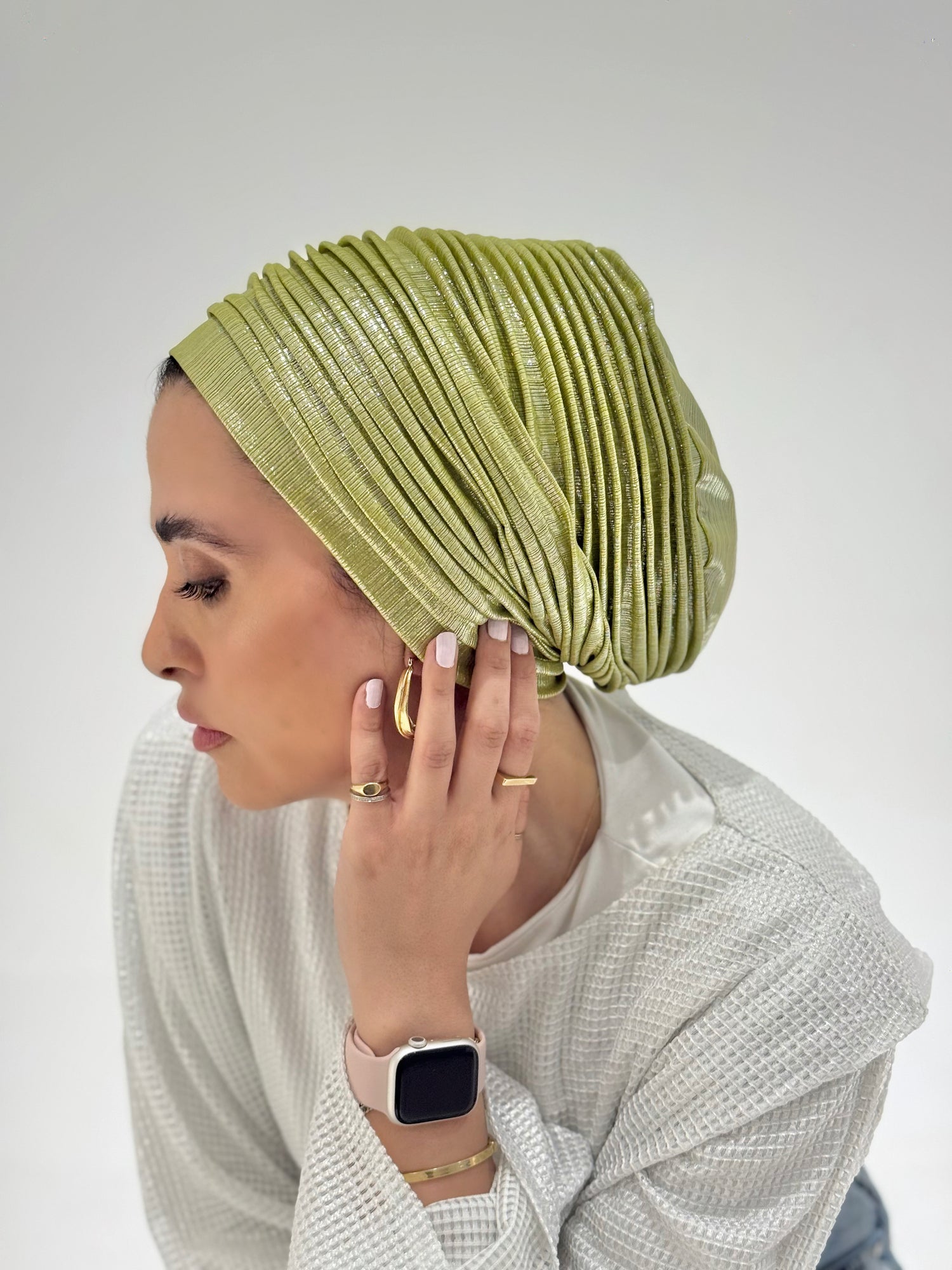 Shimmery Turbans