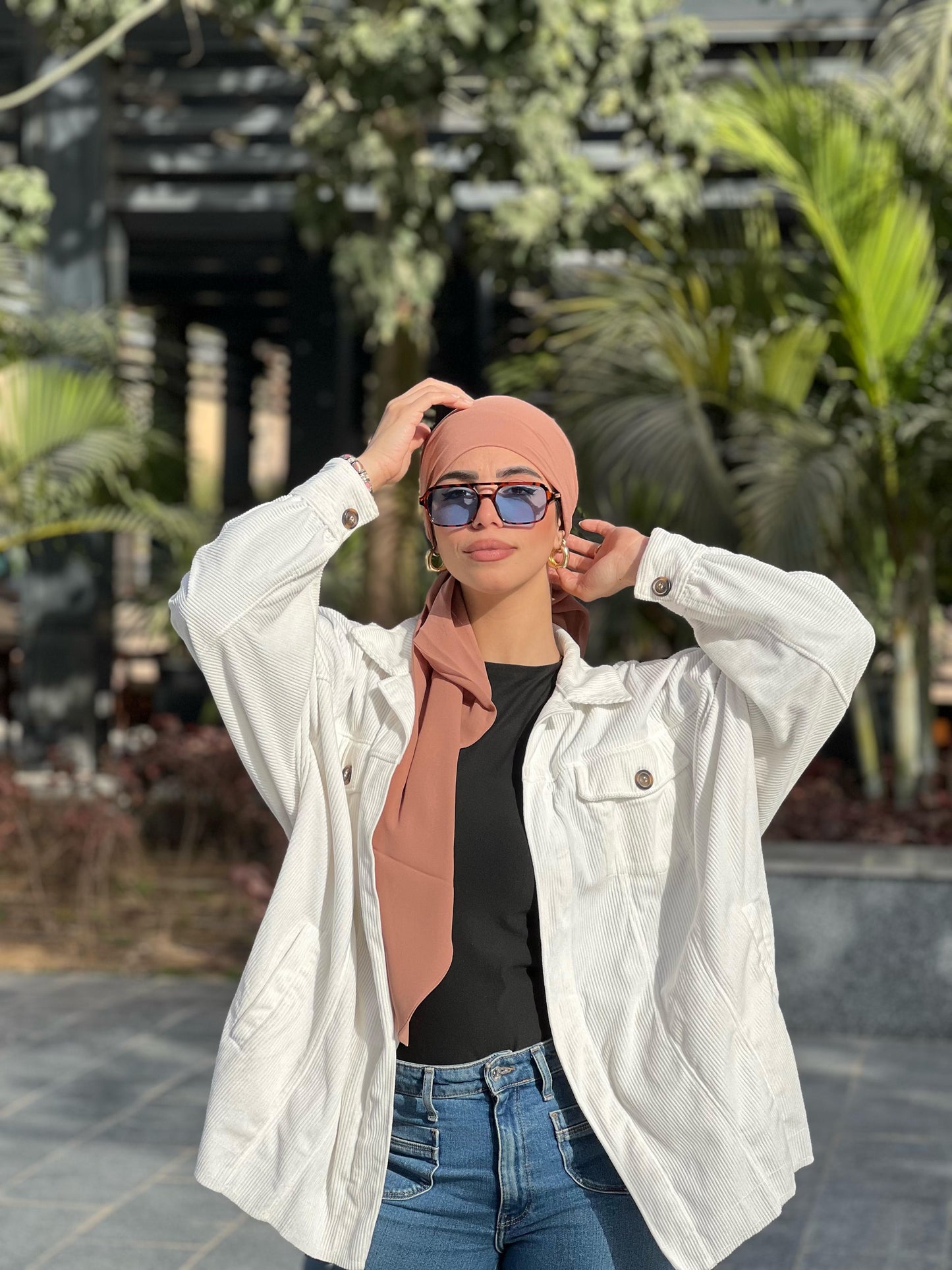 Turkish Double Layer Chiffon Scarf Cashmere