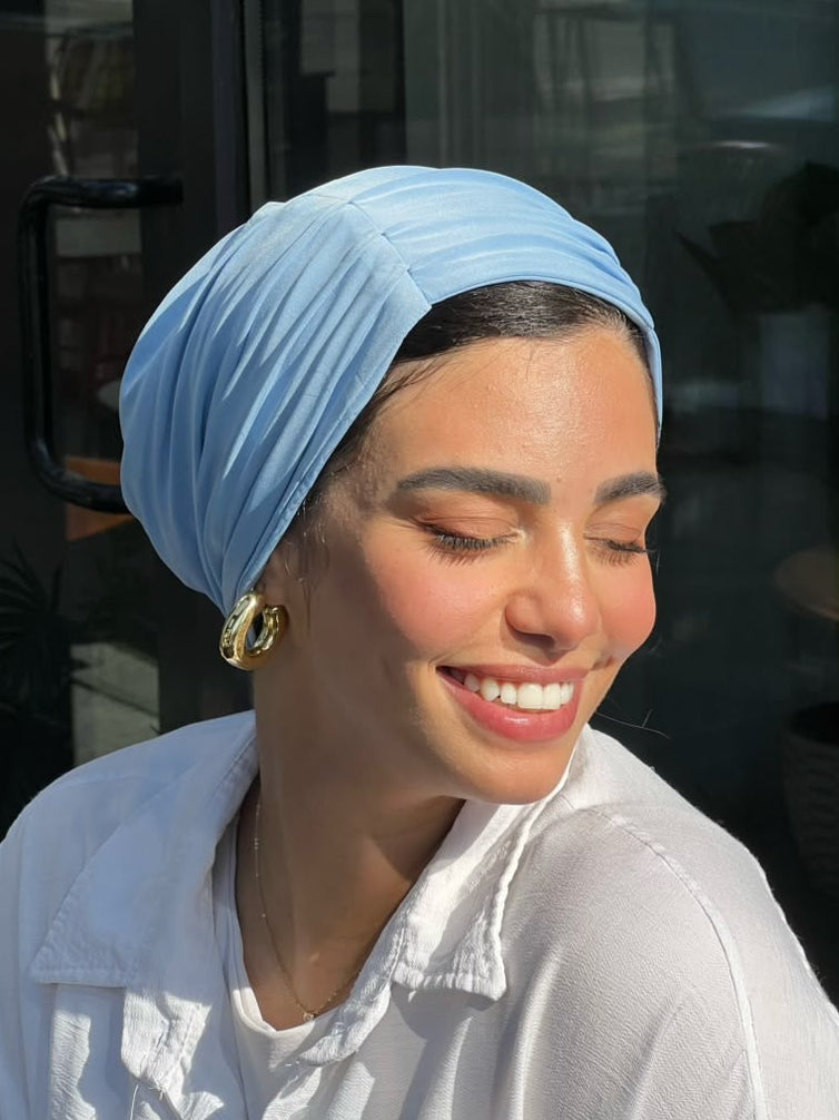 BabyBlue Basic Turban