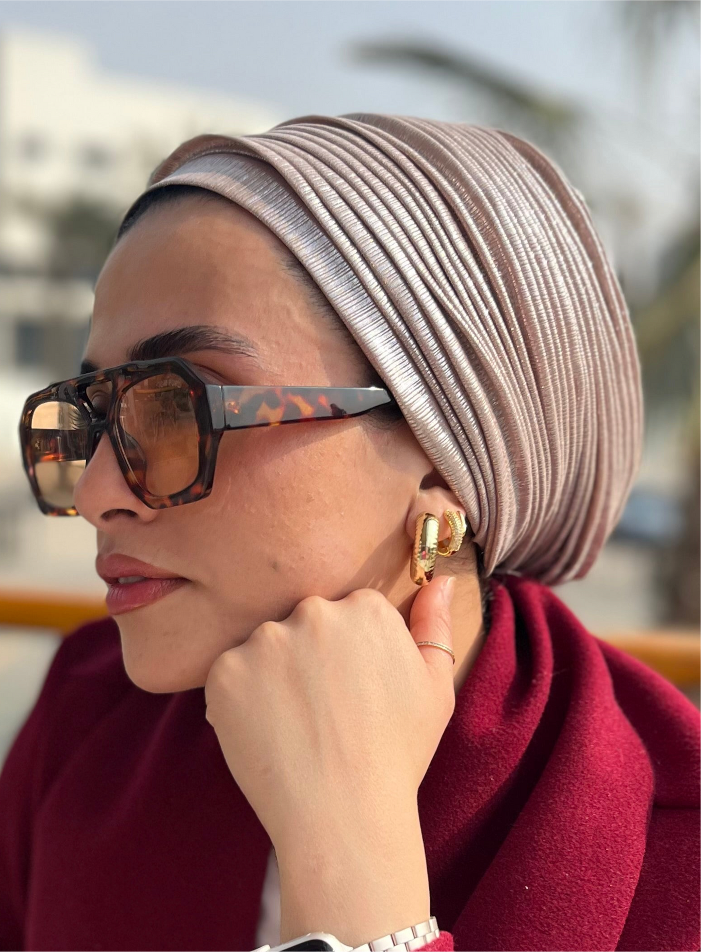 Cashmere Whisper Drape Turban