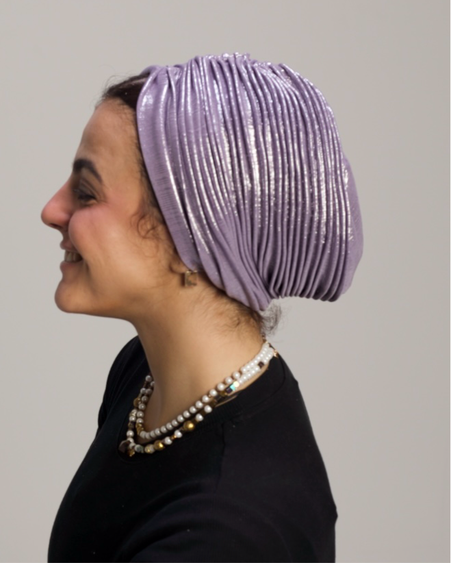 Lavender Whisper Drape Turban ⭐️