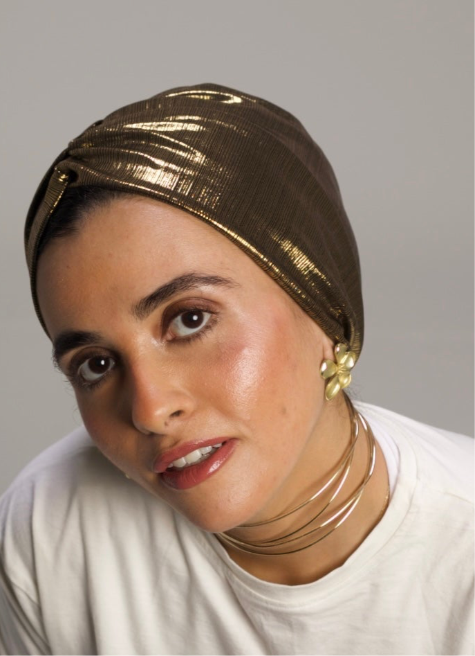 Bronze Classic Drape Turban ⭐️