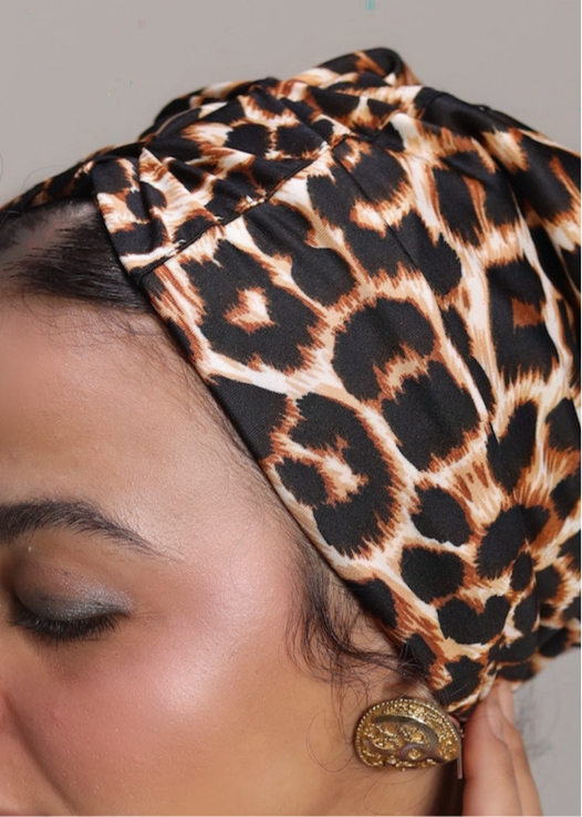 Leopard Print Classic Turban 🐆