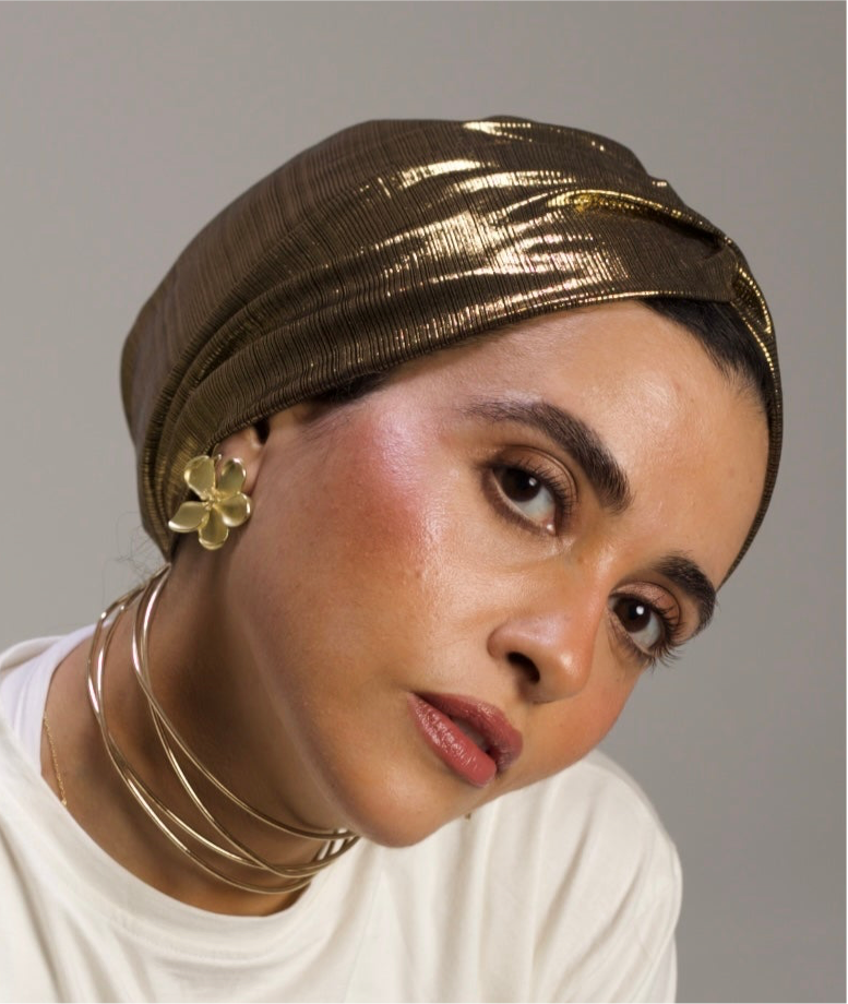 Bronze Classic Drape Turban ⭐️