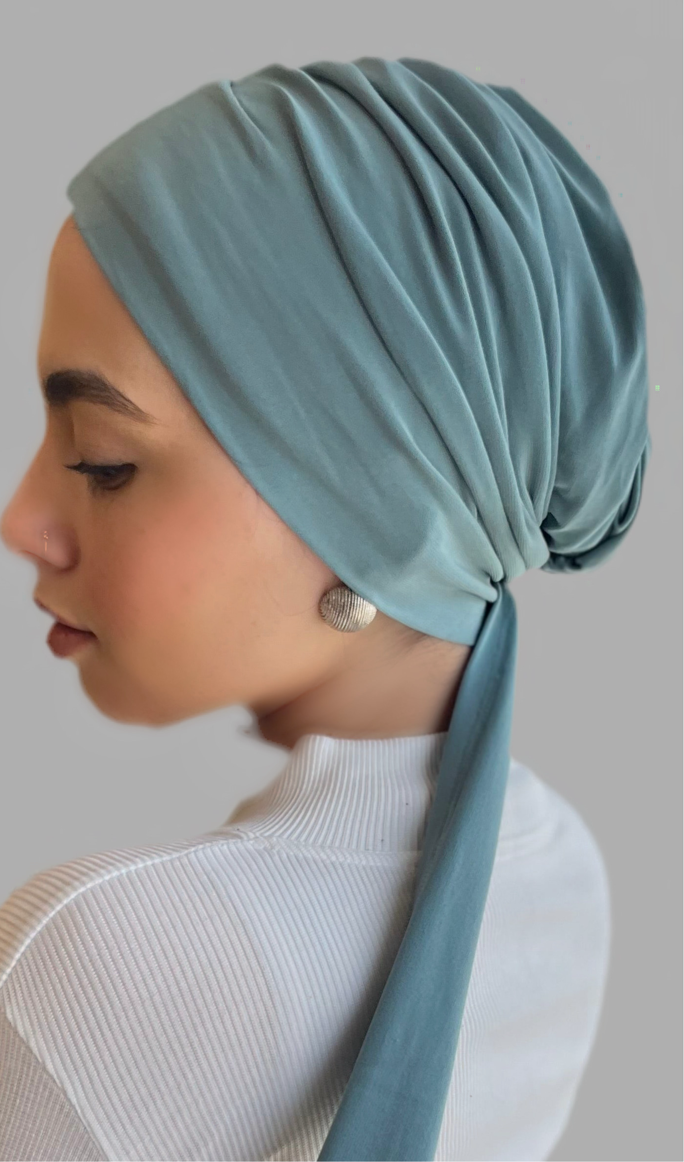 FRESH GREEN Eclipse Wrap Turban (DUAL LOOKS)