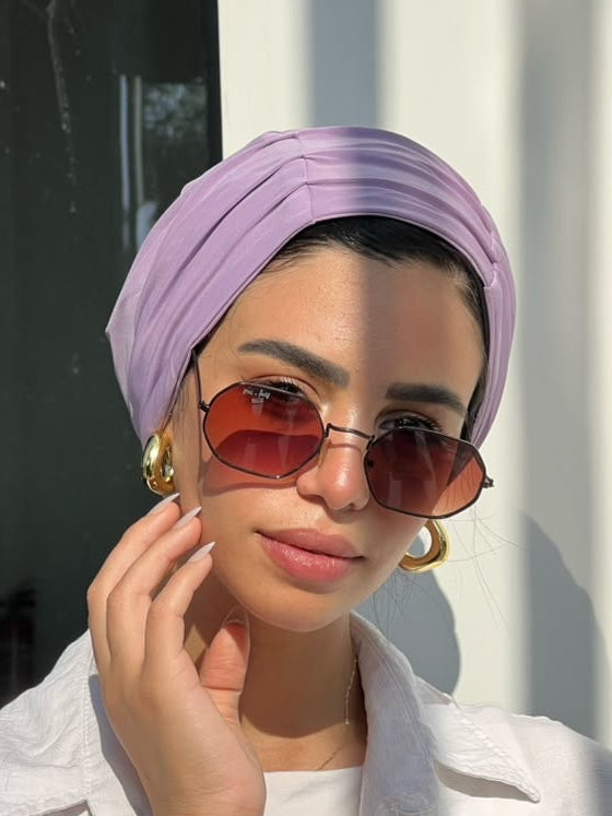 Lilac Basic Turban