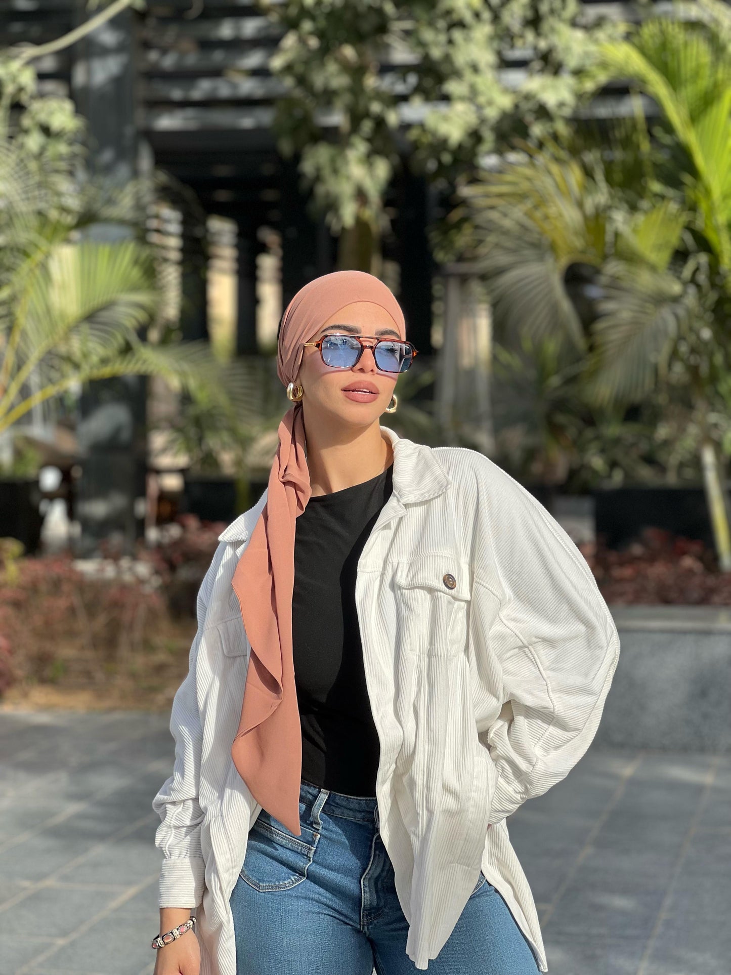 Turkish Double Layer Chiffon Scarf Cashmere