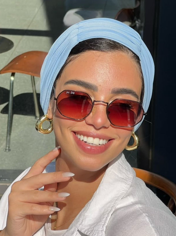BabyBlue Basic Turban