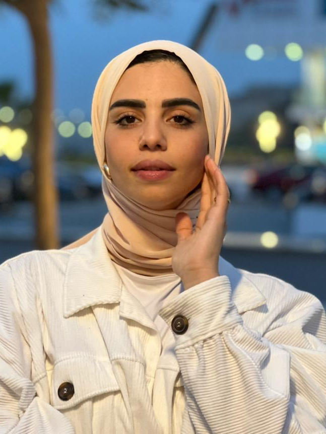 Chiffon Double Layer Crème Scarf