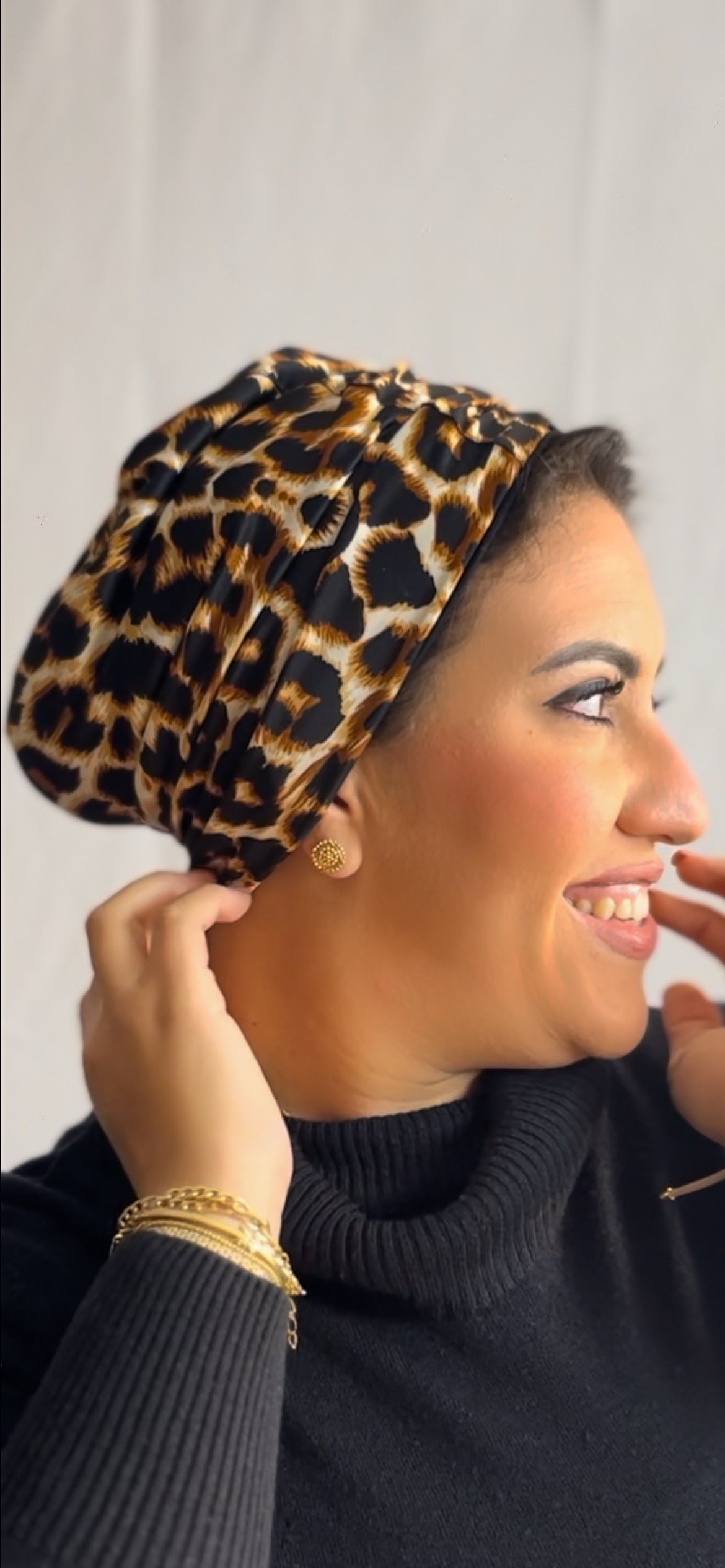 Leopard Print Classic Turban 🐆