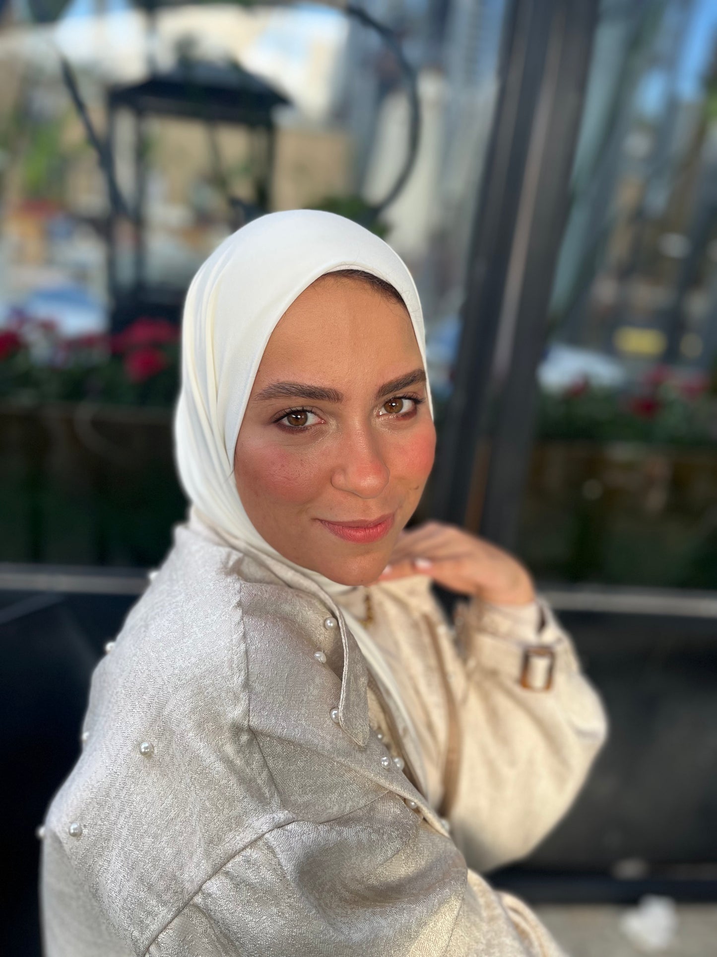 Off-White TURKISH HIJAB