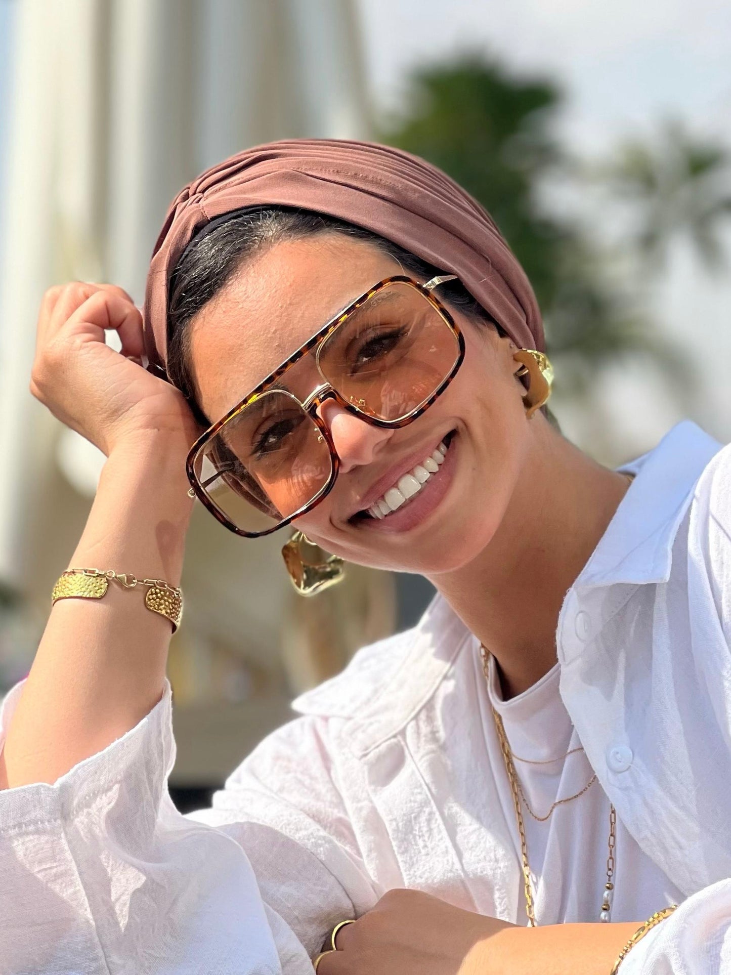 Cafè Whisper Drape Turban